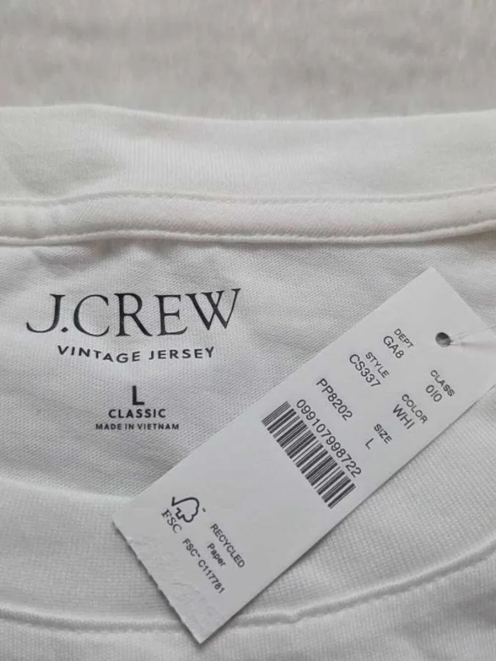 New S L J.Crew Alpine Ridge vintage jersey relaxed-fit Roadway graphic t-shirt